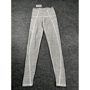 Champion Leggings Womens XS Black White Geometric Athletic Yoga High Waisted